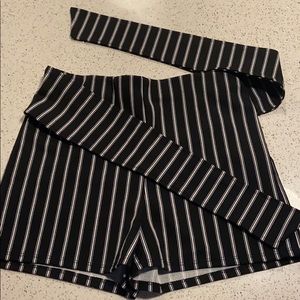 Super high waisted dress shorts